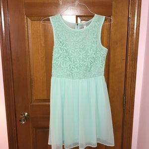 Mint Green Dress
